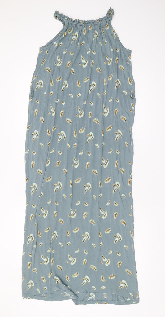 Next Women's Blue Halter Dress Size 6