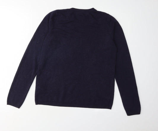 Womens UK Size 14 Marks and Spencer Black Pullover Jumper