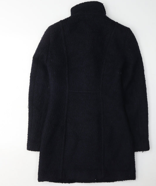 Womens UK Size 4 H&M Black Basic Jacket