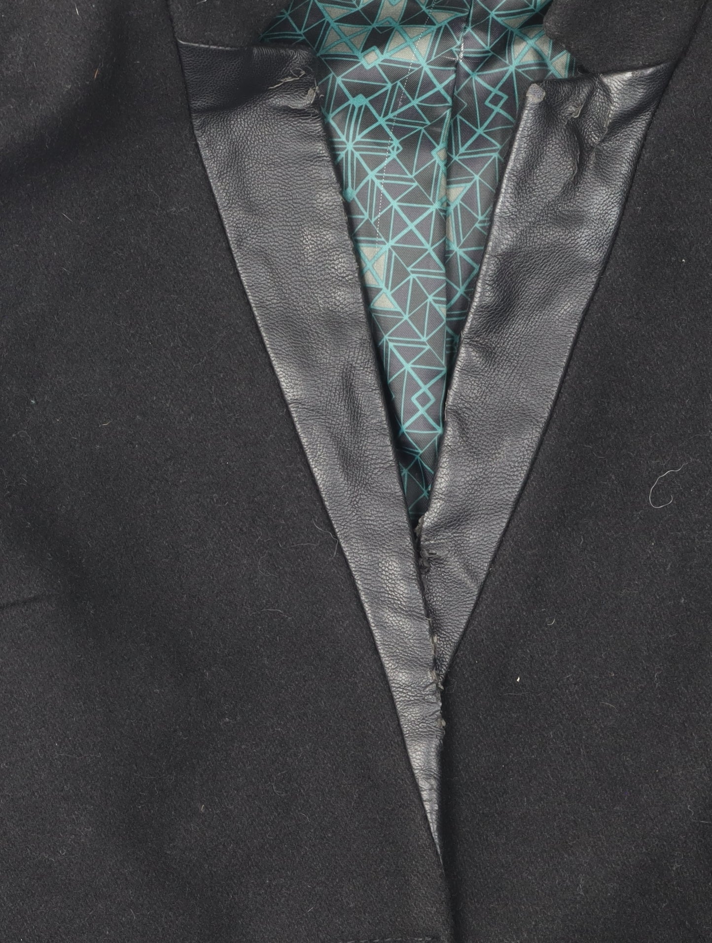 Twist & Tango Women's Black Wool Overcoat Size 8