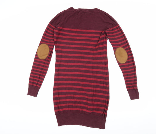 Womens UK Size 10 NEXT Red Pullover Jumper