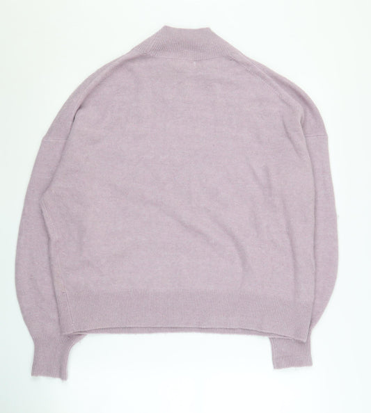 Womens UK Size 16 Fat Face Purple Pullover Jumper