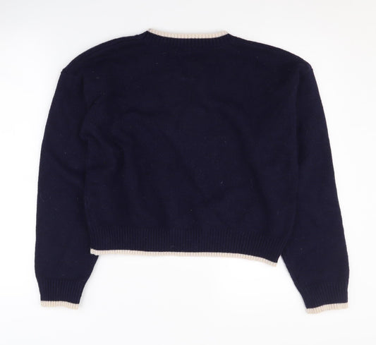 Cider Women's Blue Pullover Jumper L