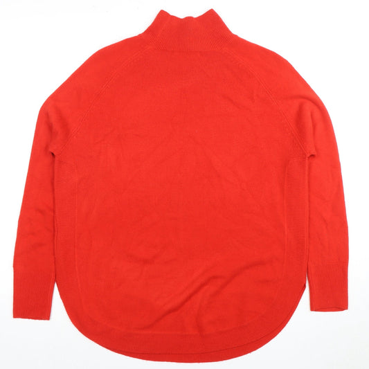Womens UK Size XS Marks and Spencer Red Pullover Jumper