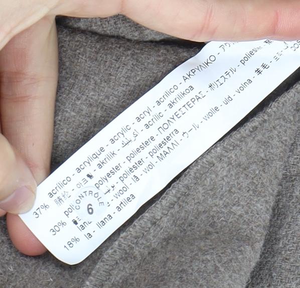 Zara Men's Brown 1/2 Zip Wool-Blend Sweater M