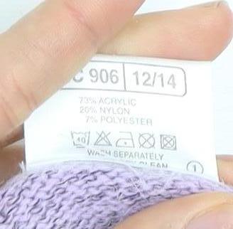 Classics Women's Purple Cardigan, Size 12/14, Embroidered Knit