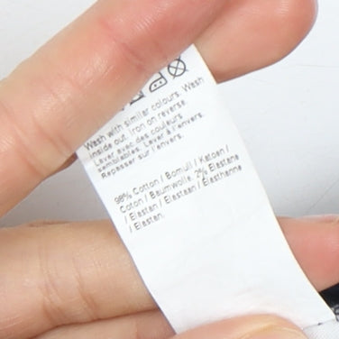 River Island Women's Blue Chino Trousers Size 28/30