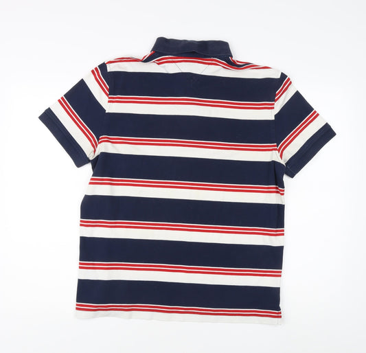 Tommy Hilfiger Men's Multicoloured Striped Polo M