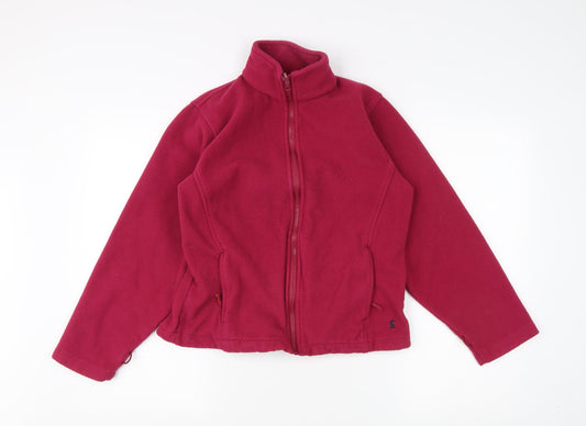 Womens UK Size 6 Joules Red Basic Jacket