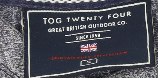 TOG Twenty Four Men's Grey Short Sleeve Polo Shirt - S