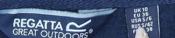 Regatta Women's Blue Hoodie Size 10 with Hood