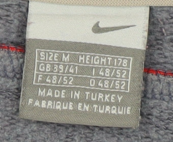 Mens UK Size M Nike Grey Pullover Sweatshirt