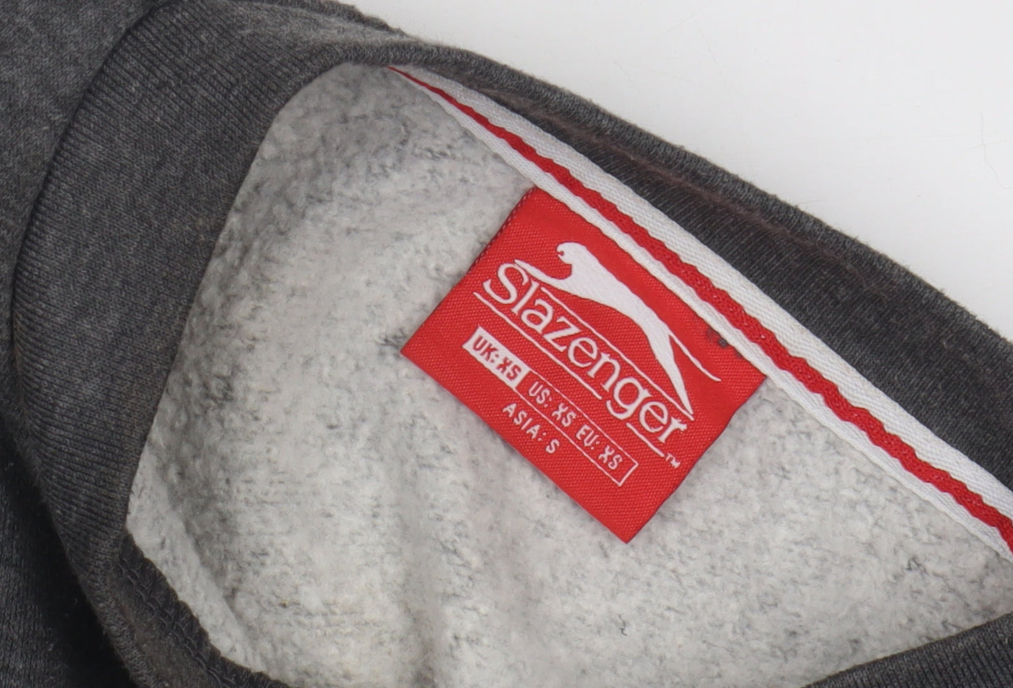 Mens UK Size XS Slazenger Grey Pullover Sweatshirt