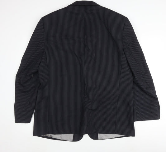 Mens UK Size 48 Marks and Spencer Regular Blue Suit Jacket