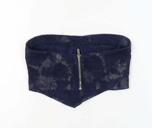 Womens UK Size 8 Missguided Blue Camisole