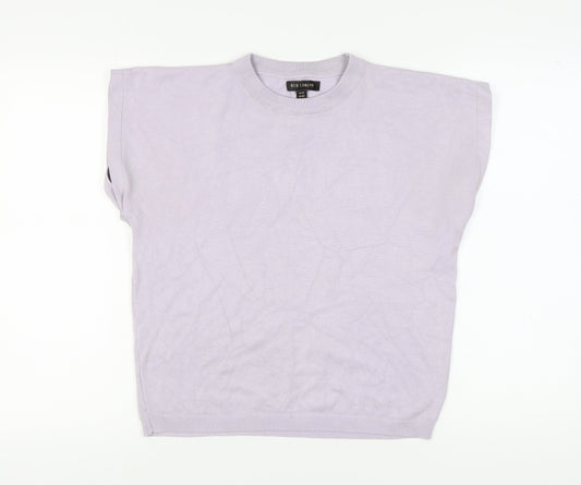 Womens UK Size M/L QED London Purple Pullover Jumper