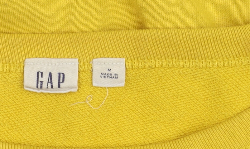 Gap Women's Yellow Pullover Sweatshirt M