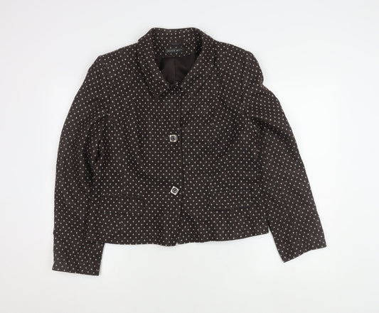 Womens UK Size 14 Alex & Co. Regular Black Blazer