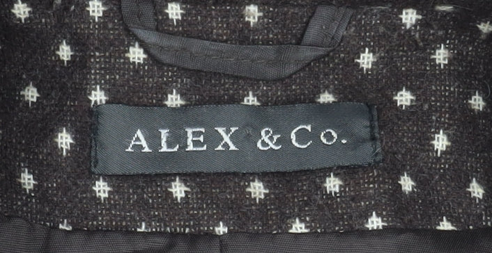 Womens UK Size 14 Alex & Co. Regular Black Blazer