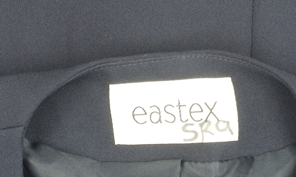 Eastex Women's Blue Suit Jacket, Size 12, Lined