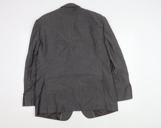 Mens UK Size 42 Marks and Spencer Regular Black Suit Jacket