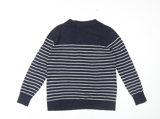 Womens UK Size L NEXT Blue Pullover Jumper