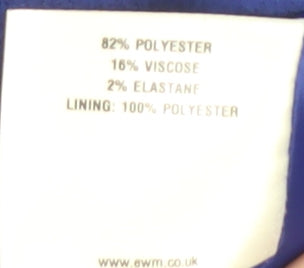 Womens UK Size 16 Style by EWM Blue Pea Coat