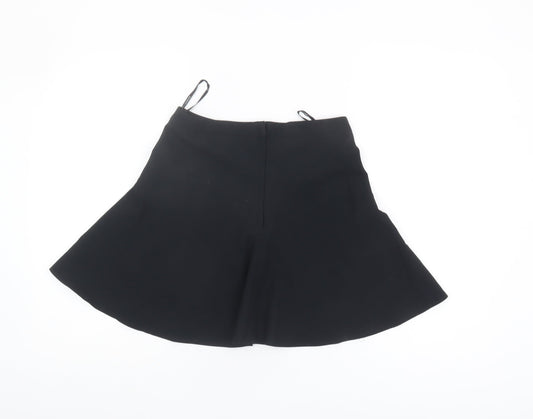 Dorothy Perkins Women's Black Skater Skirt Size 6
