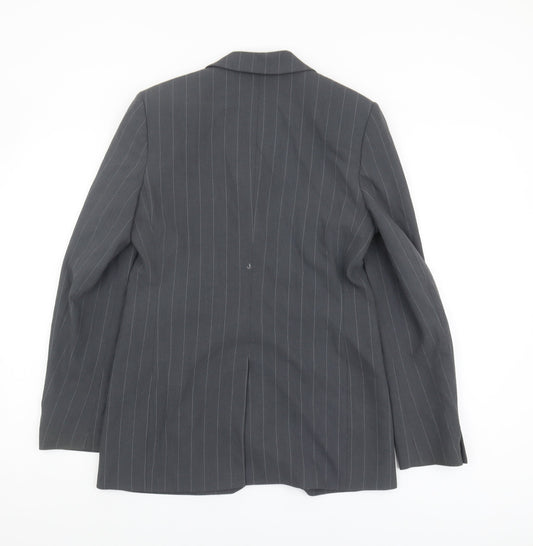 Marks & Spencer Women's Grey Pinstripe Blazer