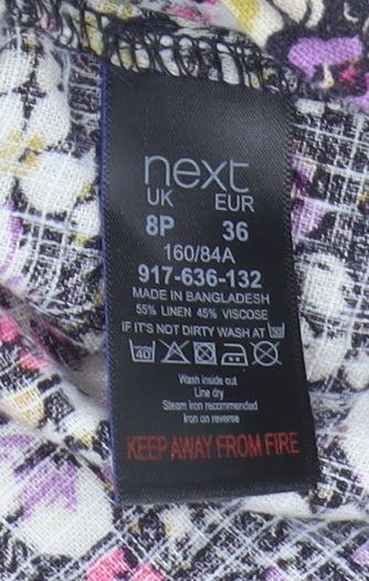 Next Floral Shift Dress for Women, Size 8, Multicoloured