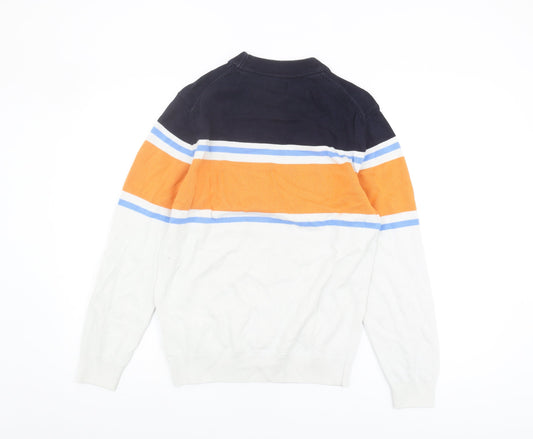 GANT Men's Multicoloured Striped Pullover - Size S