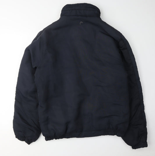 Mens UK Size XL HEAD Blue Puffer Jacket