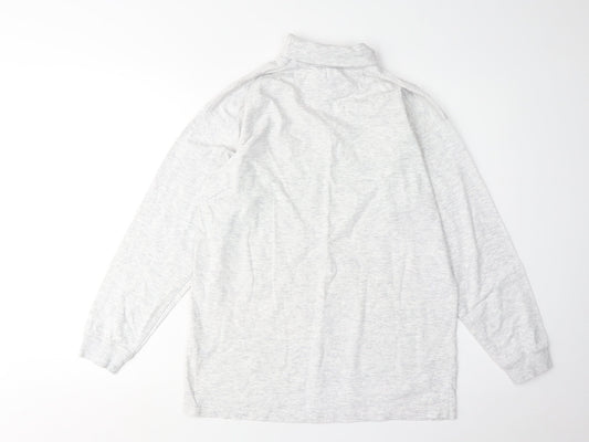 Unisex Adults UK Size 8 adidas Grey Basic T-Shirt