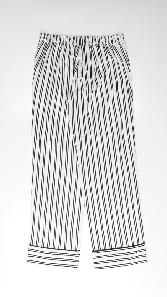 Womens UK Size 8 Jasper Conran Cropped White Trousers