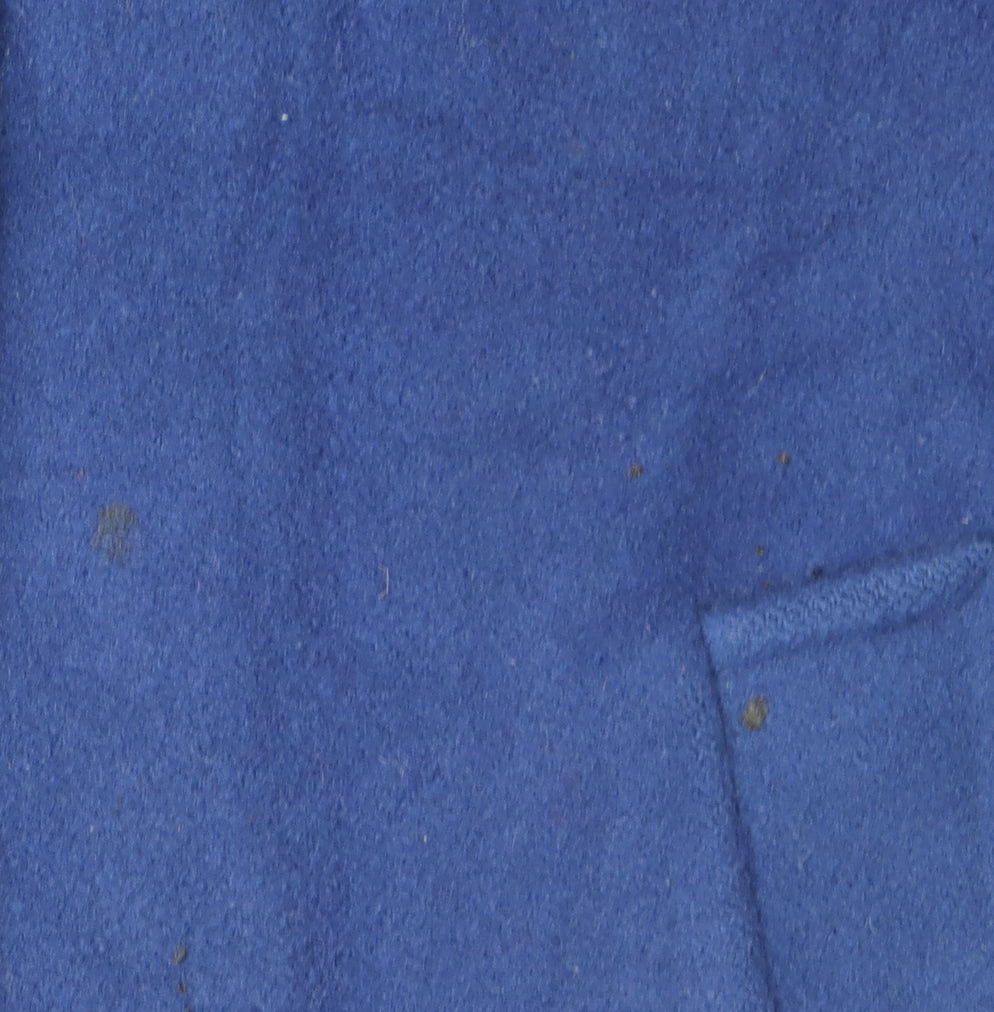 Womens UK Size 10 Eastex Blue Overcoat