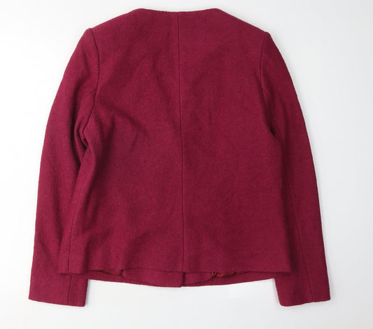 Eastex Women's Red Blazer Size 12 Classic Fit