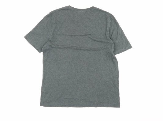 Unisex Adults UK Size L Marks and Spencer Grey Basic T-Shirt