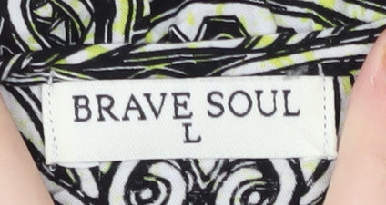 Brave Soul Women's Multicoloured Playsuit Large