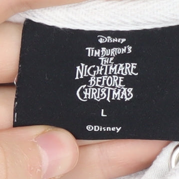 Mens UK Size L Disney Grey Pullover Hoodie