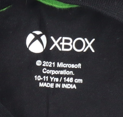 Xbox Boys Black Long Sleeve T-Shirt 10-11 Years