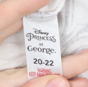 Disney Women's Princess Nightshirt 20-22 White