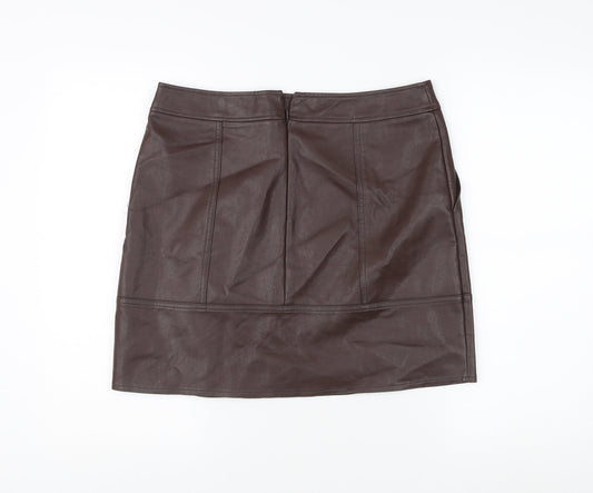 Next Women's Brown Pencil Skirt Size 12