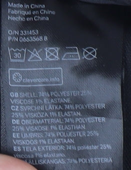 H&M Women's Black Check Pencil Skirt, Size 6