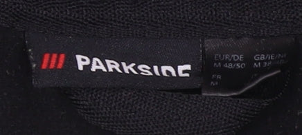 PARKSIDE Men's Black 1/4 Zip Sweatshirt M
