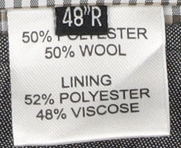 Mens UK Size 48 Fellini Regular Grey Suit Jacket