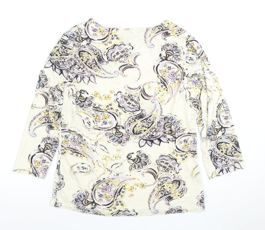 Womens UK Size S Country Casuals Multicoloured Basic Blouse