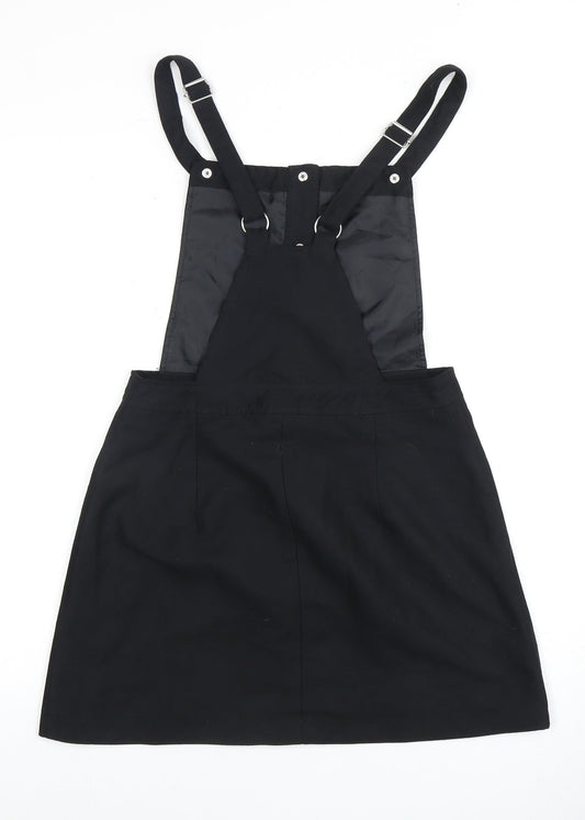 H&M Black Pinafore Dress - Women's Size 10