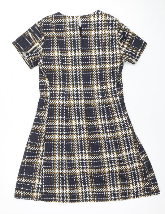 Dorothy Perkins Women's Multicoloured Size 10 Shift Dress