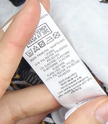 Dorothy Perkins Women's Multicoloured Size 10 Shift Dress