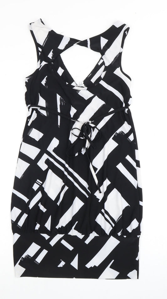 New Look Women's Black Size 8 Sleeveless Dress